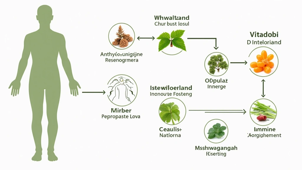 Infographic showing how Vitaphyra Vitality Boost works in the body